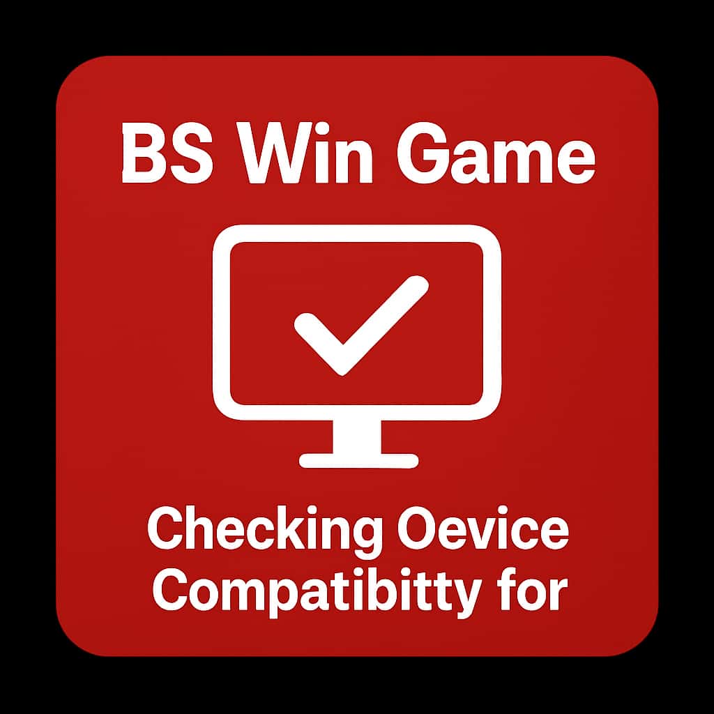An icon representing device compatibility for BS Win Game.