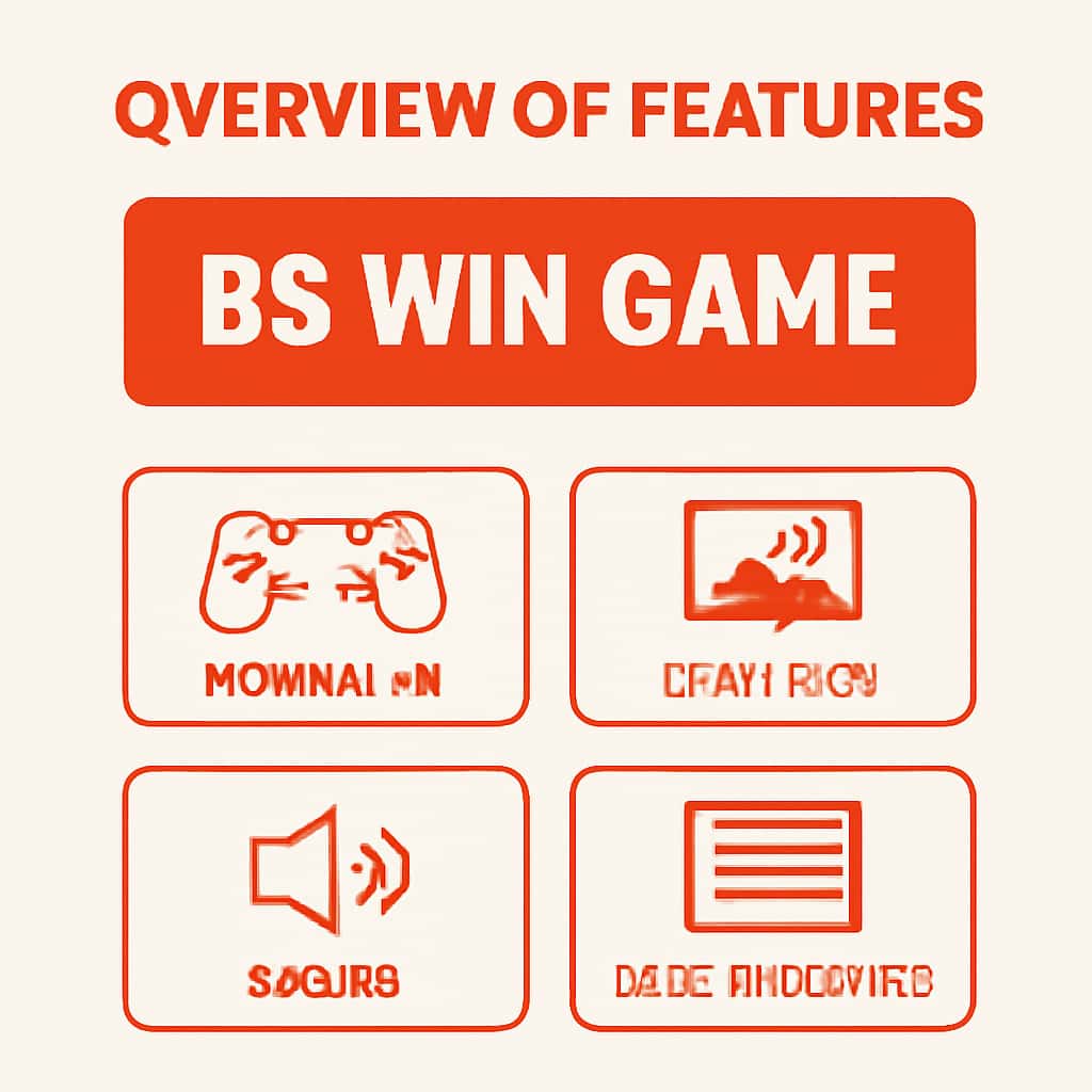 An educational diagram illustrating features of BS Win Game.