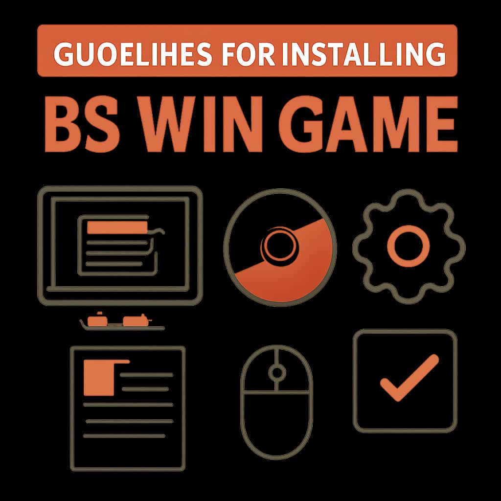 Diagram illustrating BS Win Game installation process