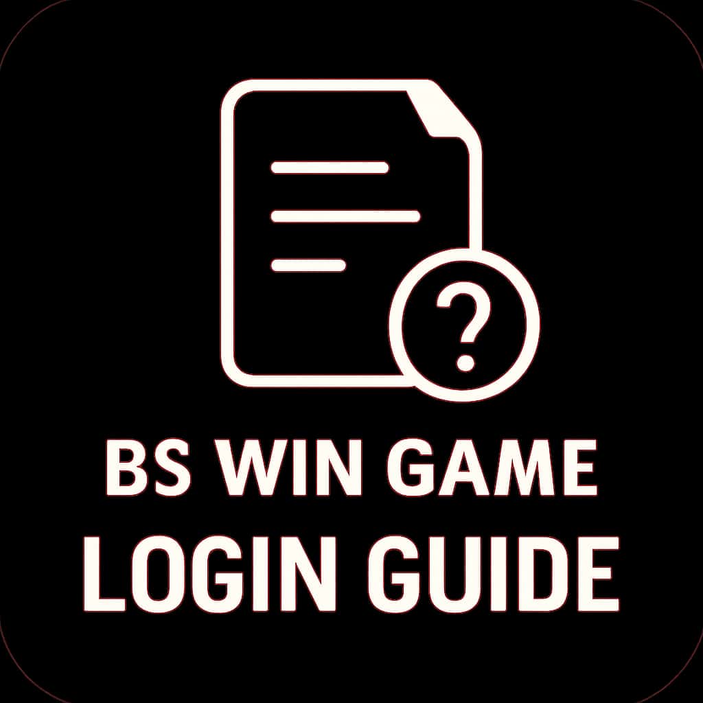 An icon representing BS Win Game Login Guide.