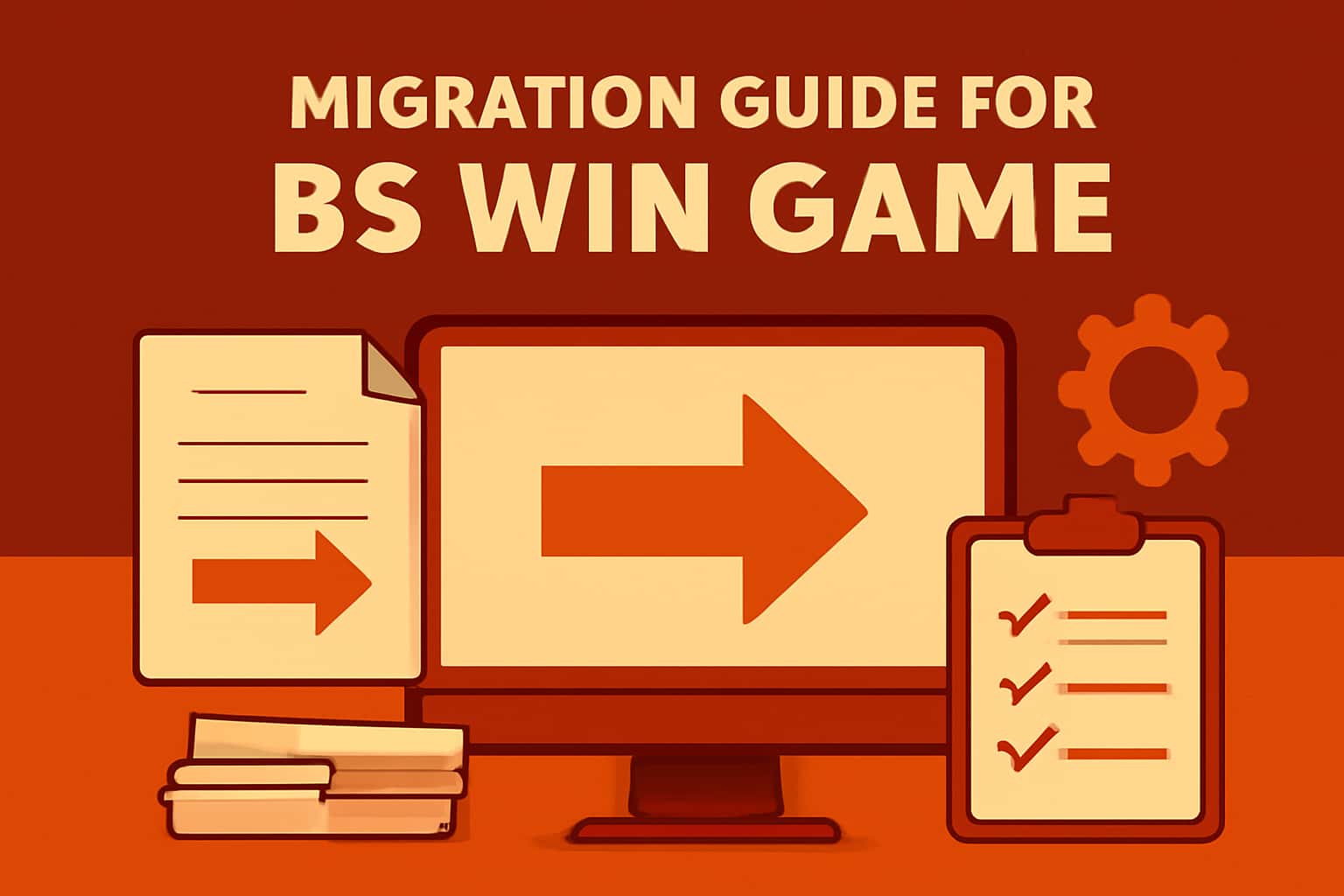 An informative visual representation of the Migration Guide for BS Win Game.