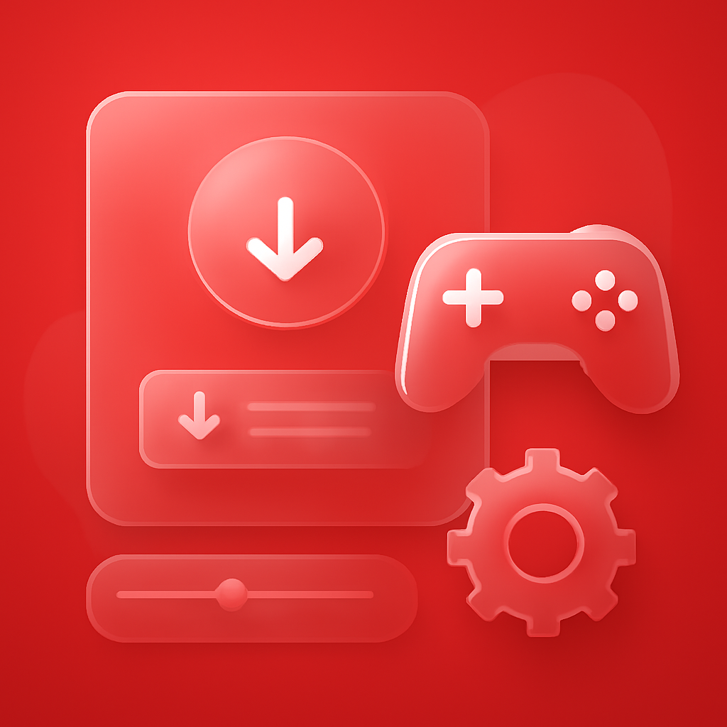 An educational diagram outlining the steps for installing BS Win Game.