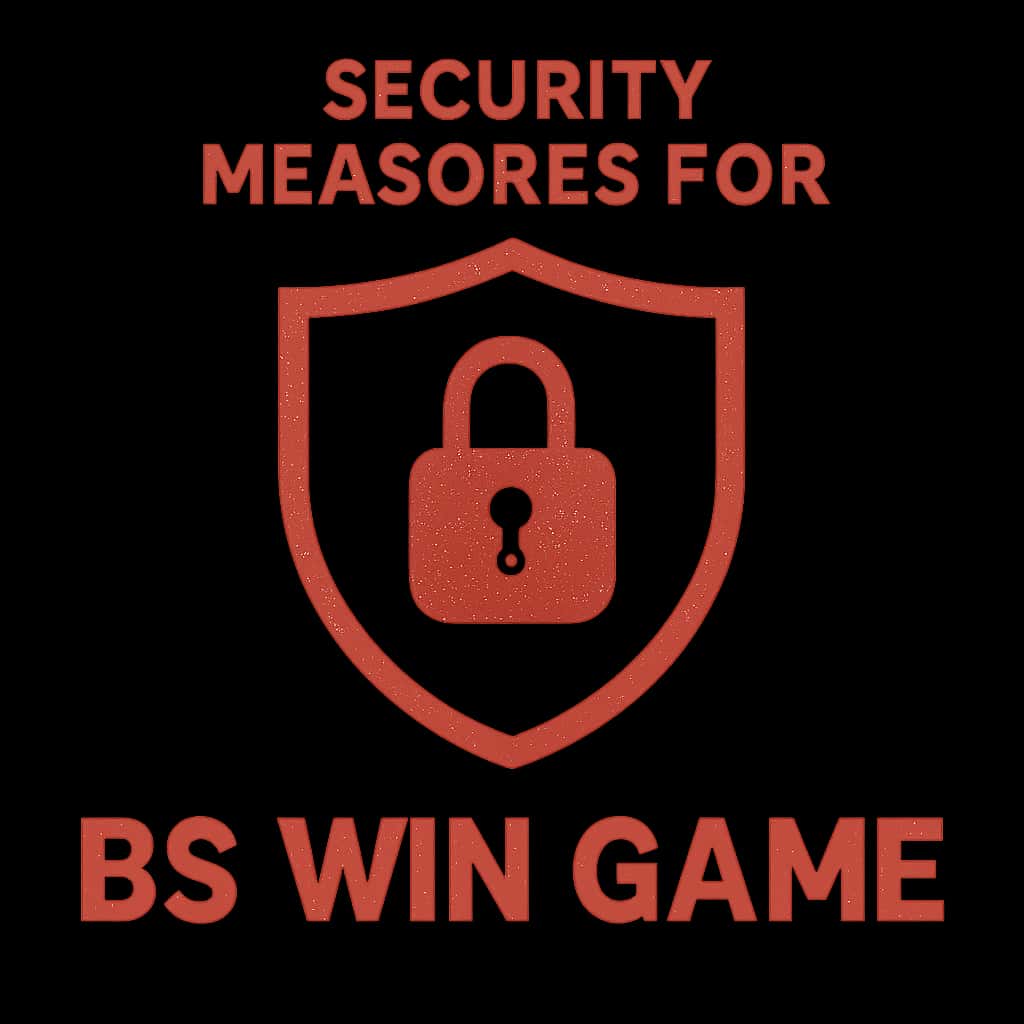 Icon representing security measures for BS Win Game.