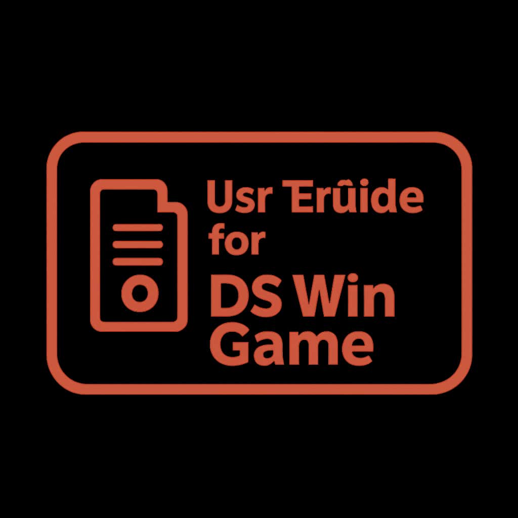 A professional badge representing the User Guide for BS Win Game.