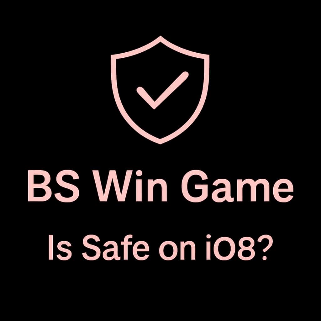 Icon representing the safety of BS Win Game on iOS.