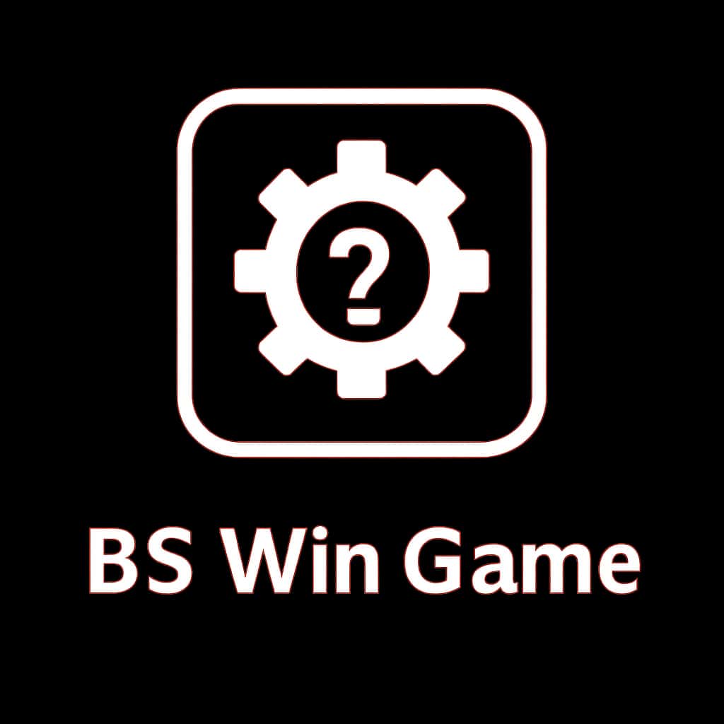Icon representing troubleshooting for BS Win Game